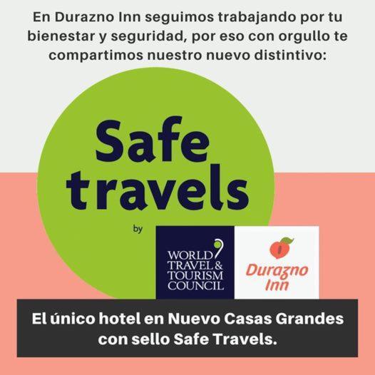 Durazno Inn Nuevo Casas Grandes Exteriör bild